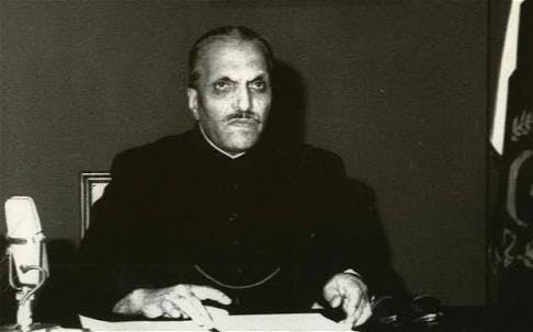 General Zia's address to the nation